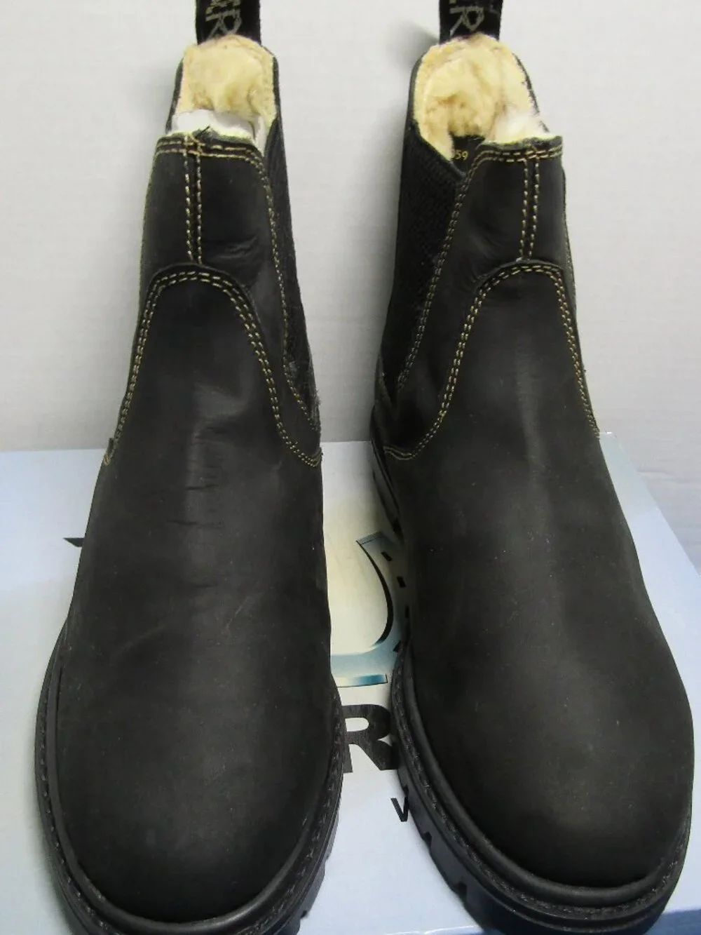 TuffRider Ladies Outback Black Fleece Lined Paddock Boots Size 6 #3059-1186 NEW
